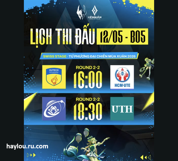 LỊCH TỨ PHƯƠNG ĐẠI CHIẾN MÙA XUÂN 2026 NGÀY 12/05 1 Screenshot 2026 05 12 144240